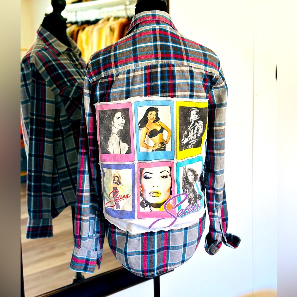 UpCycled Selena Flannel